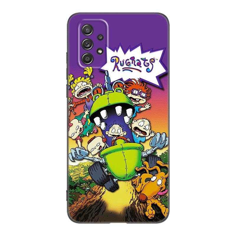 Cartoon R-Rugrats Phone Case For Samsung A13 A22 A24 A32 A23 A25 A34 A35 A52S A53 A54 A55 A73 5G A12 A14 A15 A31 A33 A50 A51 A72
