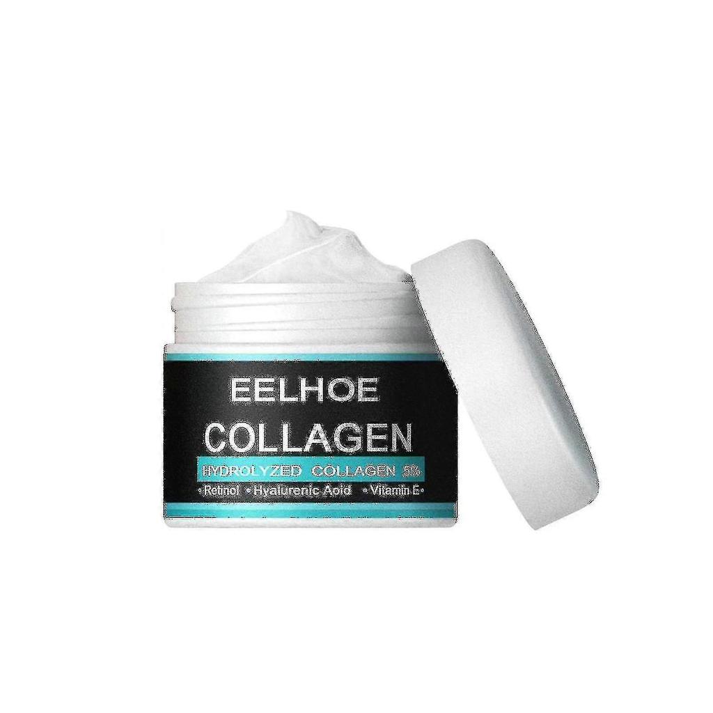 Männer Kollagen Anti-Falten Creme Hyaluronsäure Faltenentferner Feuchtigkeitsspendend Anti-Aging Straffend Lifting Aufhellend Gesichtspflege Tw - SS