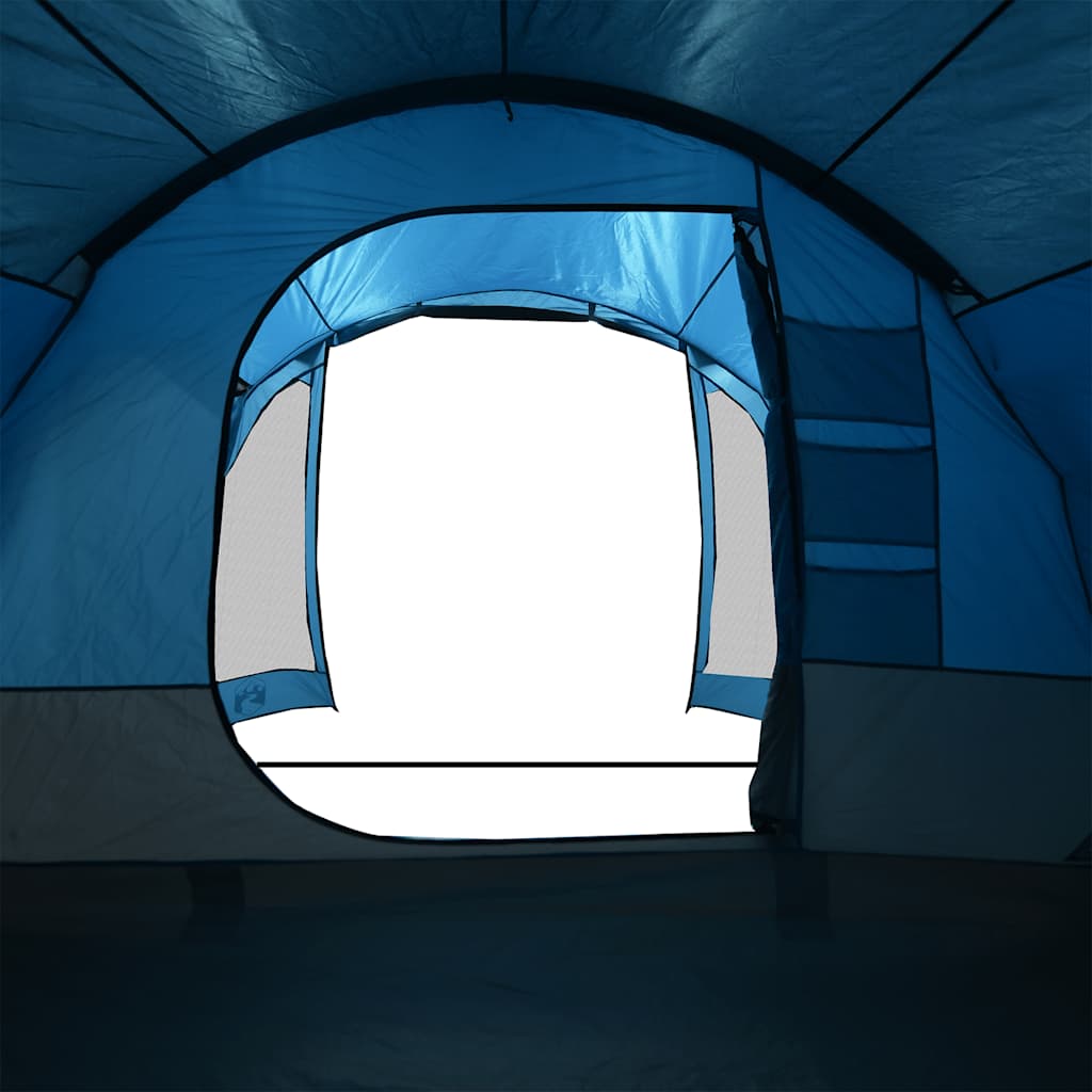 Family Tent for 6 Persons Blue Waterproof
