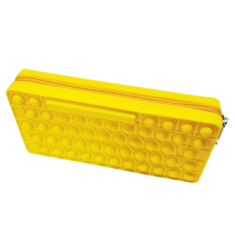 Pioneer Pest Control Bubble Pop Silicone Pencil Case - Decompression Keyboard Bag