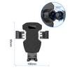 1pc Car Dashboard Smartphone GPS Gravity Bracket Air Vent 360° Rotation Phone Holder Auto Accessories for Round Air Outlet Clip