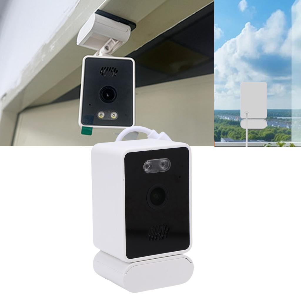 2K Window Camera 105 Degree View Angle 2.4G WiFi Home Security Window Camera for Indoor Outdoor with Adhesive Sticker