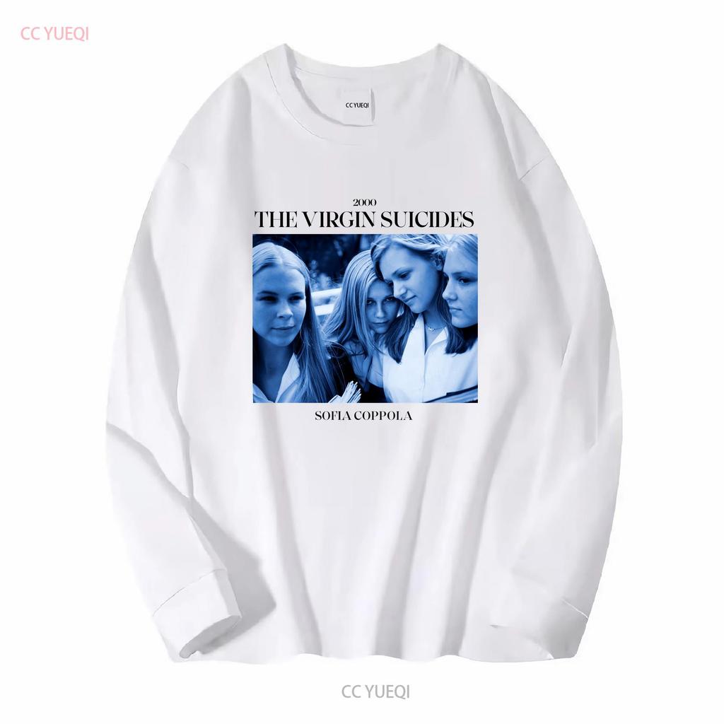 The virgin suicides book film sofia coppola director inspired T shirt TE vintage Washed Casual designer clothes Breathable