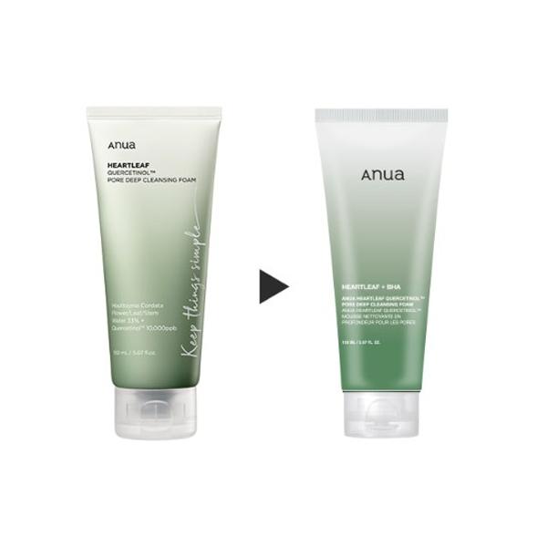 Anua Heartleaf Quercetinol Pore Deep Cleansing Foam 150ml