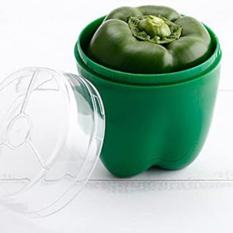 Food Fruit Vegetable Garlic Onion Lemon Orange Corn Saver Box Avocado Keeper Fresher Jars Tomato Storage Container Sealed Box