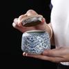 Ru Kiln Intertwined Lotus Ceramic Tea Set