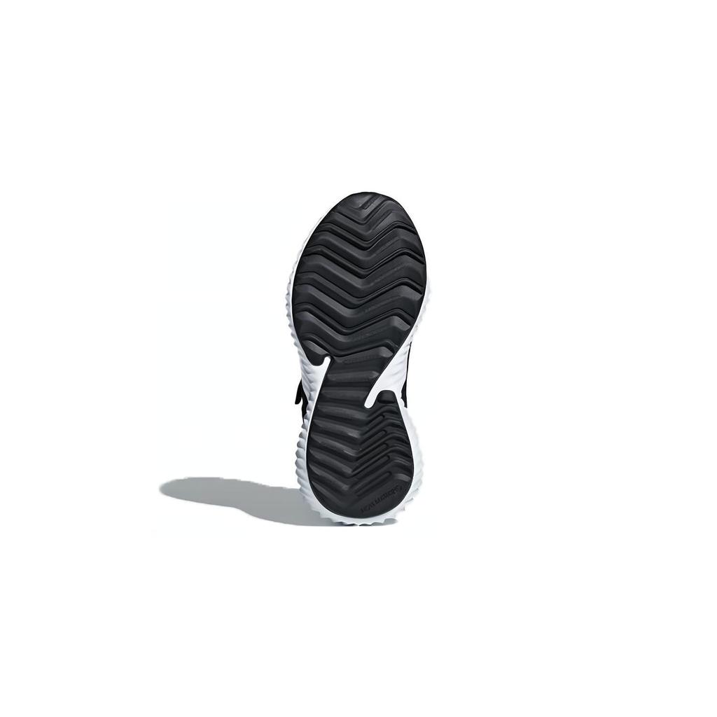Adidas Fortarun Ac K Slip Resistant Anti Kick Mid top Kids' Running Shoes Black White Children Aged 3 7 Years Old AH2627