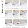 Samcos Figure Display Transparent Removable Magnetic Display Gift Case, Storage, Dustproof, Stain-Resistant, Dividers, Door, Case, (271822cm)