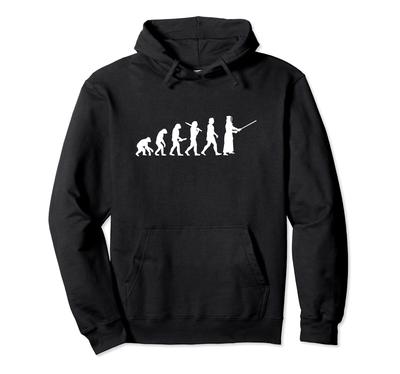 Human Evolution Kendo Martial Arts Kendo Lover Hobby Kendo Club Kendo Circle Tekkendo Swordsmanship Evolution Hoodie