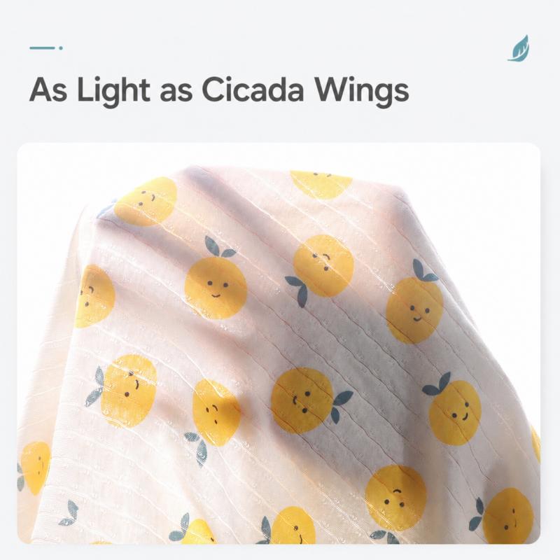 Conjunto de Pijama Feminino de Algodão Sem Mangas Camisola Fina de Verão e Shorts Roupa de Casa Fofa Estampada para Criança Bebê Com Cintura Elástica