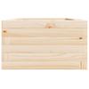 Plant Pot 40x40x23 cm Solid Pine Wood
