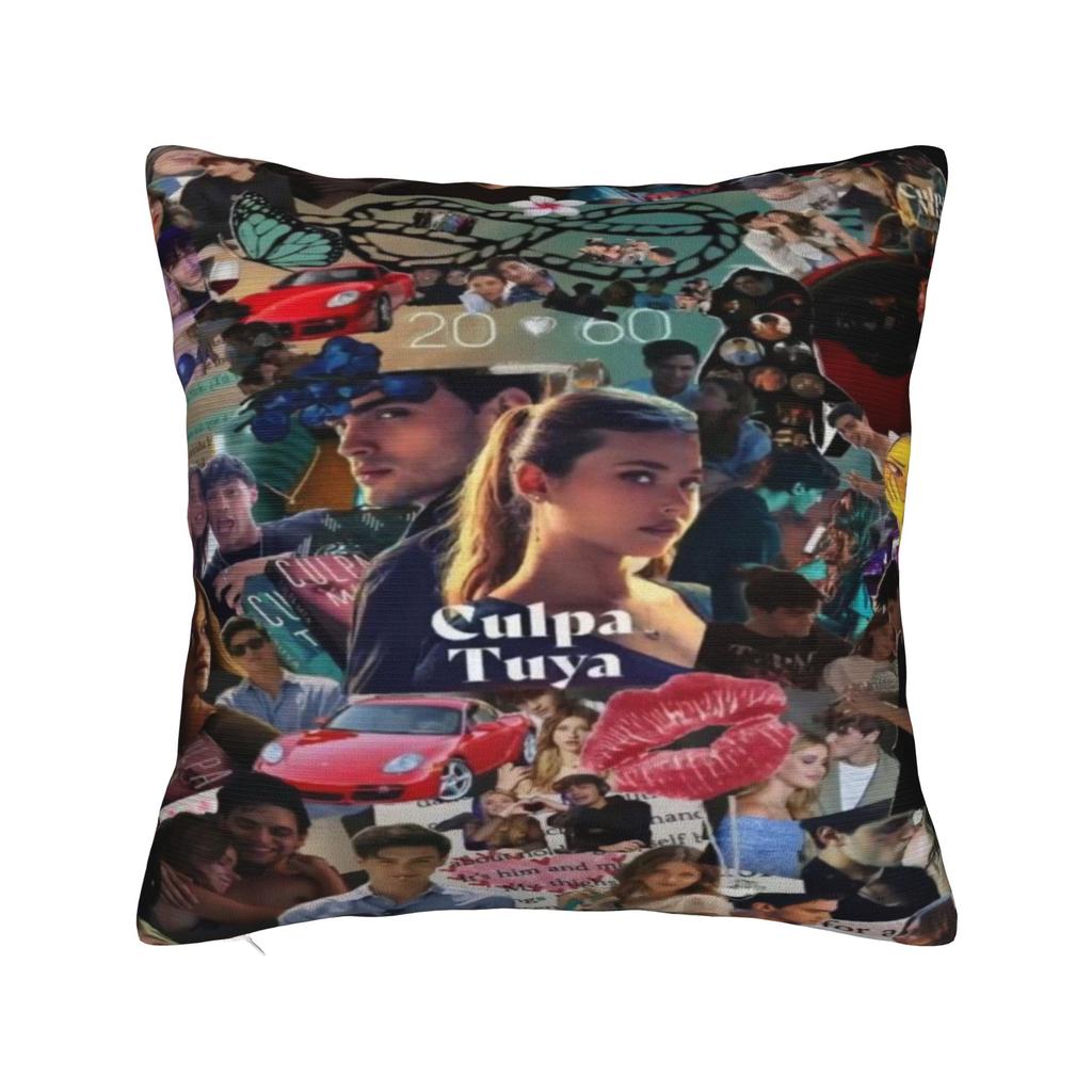 Trendy Bedroom Culpa Mia Nicole Decor Pillowcase Merch Pillow Covers Square Multi-Size
