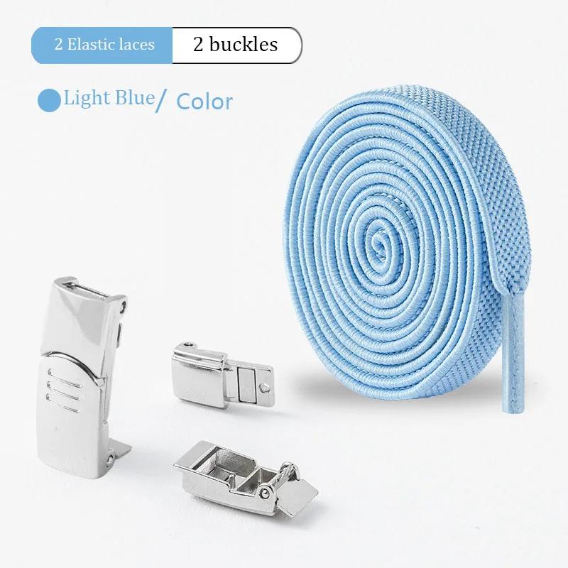 No Tie Lazy Shoelaces Tieless Shoelace Buckle Magnetic Shoe Laces Quick Release Clasp Lock for Sneakers Canvas Casual Shoe Boots