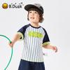 B.Duck Boys' Striped Short Sleeve T-Shirt