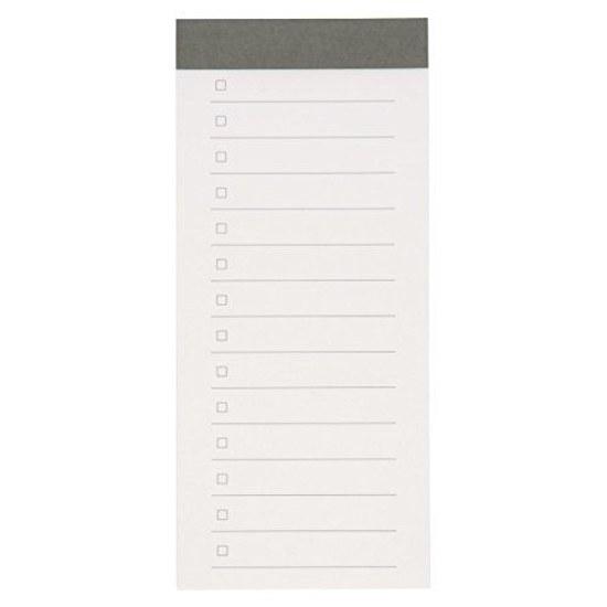 Muji Tanzaku-type Memo Checklist 40 sheets14 linesapproximately 82185 mm