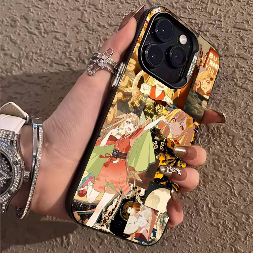 

C-Chou K-Kaguya-Hime! Phone Case For iPhone 17,16,15,14,13,12,11,Pro,X,XS,Max,Plus Soft Black Cover iPhone16Plus