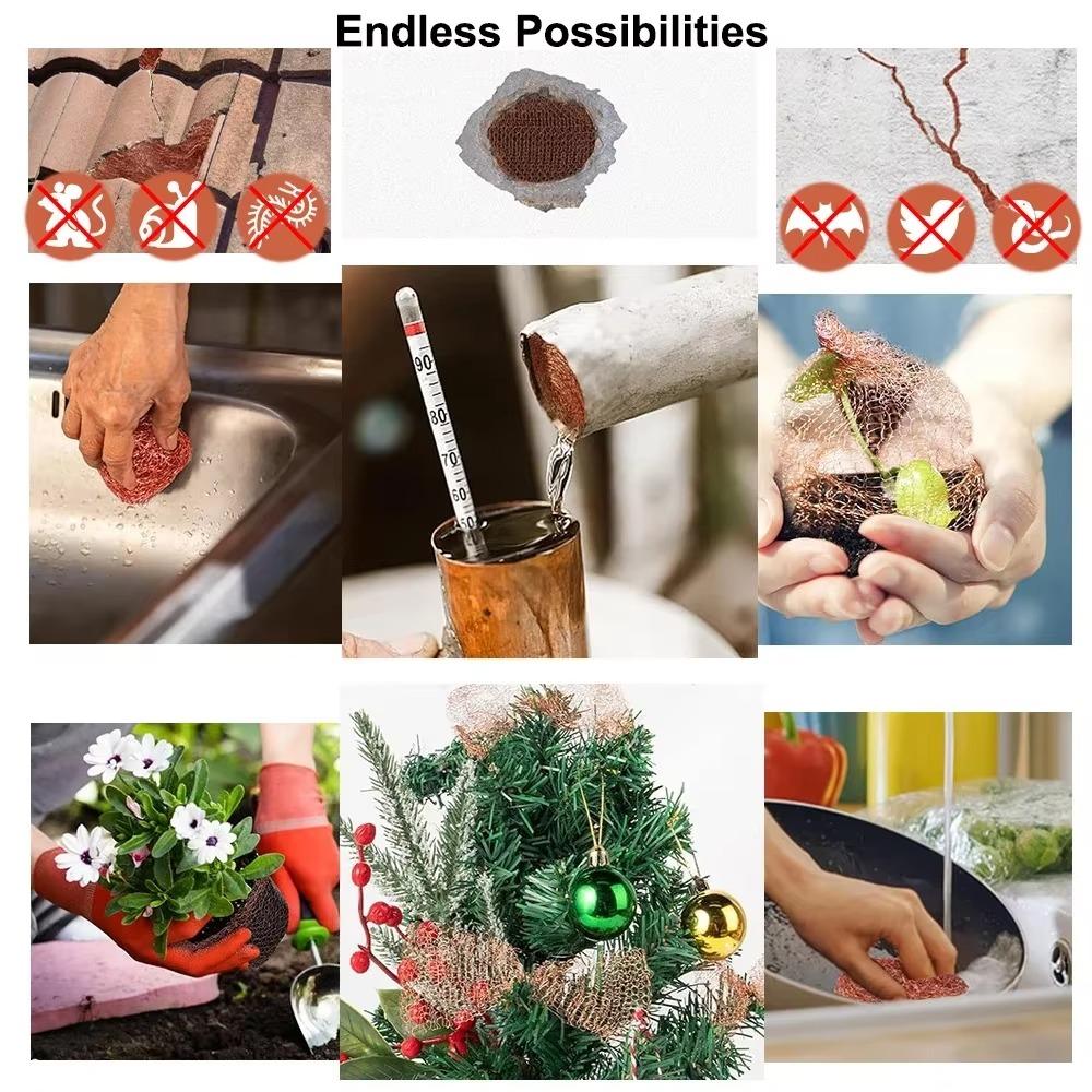 Pest Control Copper Wire Mesh Garden Use Anti-Snail Copper Wire Net Decor Garden Net  Garden