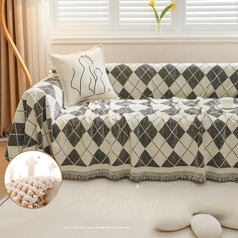 Sofa Cover Cloth High-Grade Chenille Ins Style Full Cover Sofa Towel Simple Modern Four Seasons Universal Sofa Cover