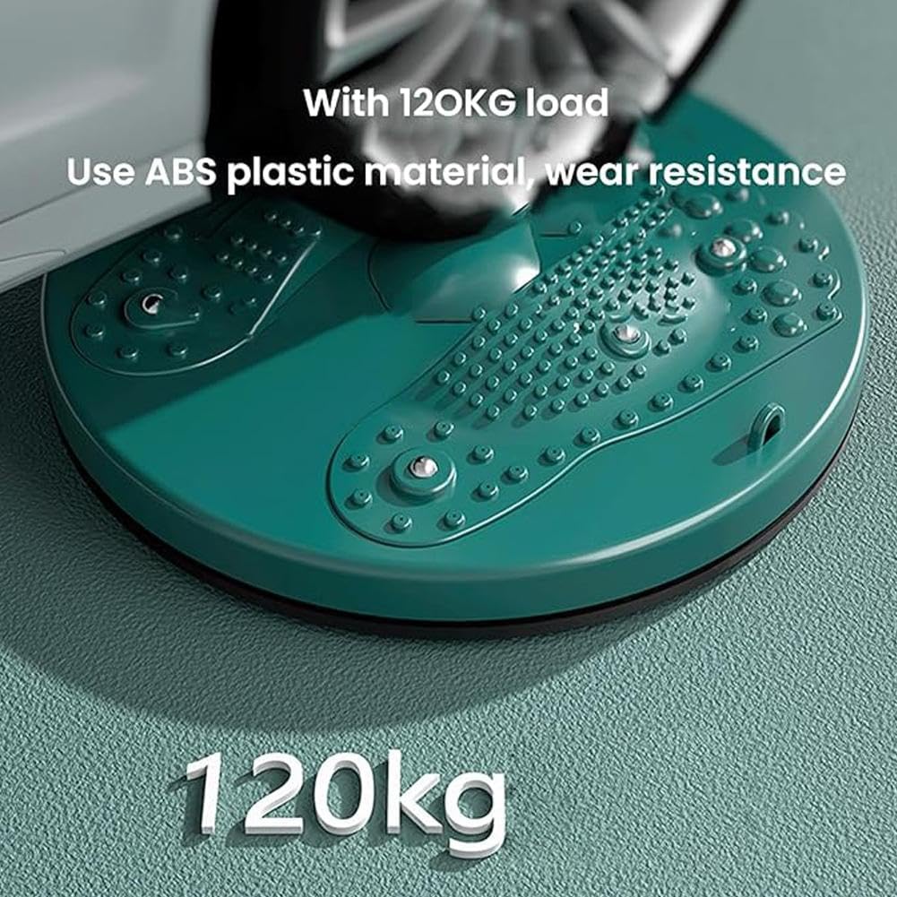 Home Workout Twist Disk Magnetic Waist Wriggling Plate Slimming Legs Fitness Health Thin Waist Exerciser Twist Board With Bands