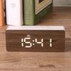 Multi function LED Digital Cosmetic Mirror Alarm Clock Gift Rectangle