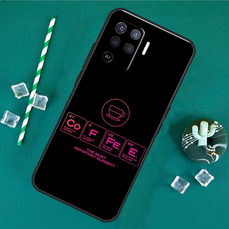 

Coffee Caffeine Lover Case For Oppo A17 A15 A40 A60 A80 A16 A76 A96 A18 A38 A58 A78 A98 A91 A57 A74 A94 A54S Cover OPPO A60 5G