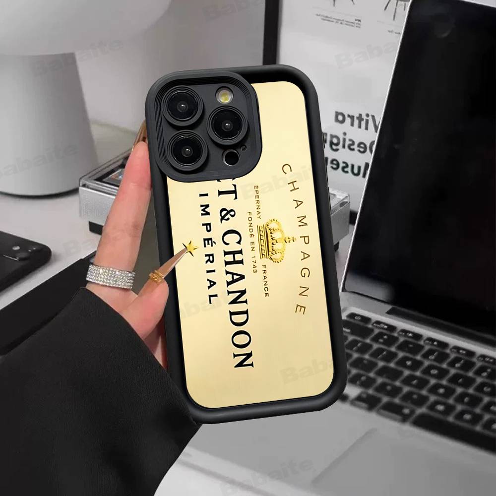 

Классический Логотип M-Moet C-Chandon Модный Чехол для Телефона Для IPhone 16 15 14 Plus 13 12 11 17 Pro Max Pro Мягкая Крышка iPhone 17pro max