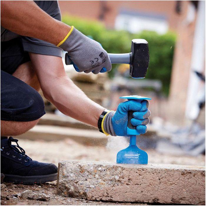 Maillet manche en fibres de verre - 1,8 kg silverline - tête robuste en acier trempé
