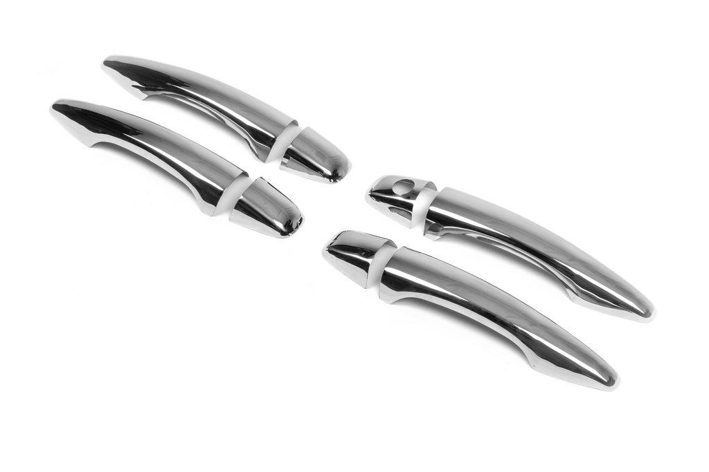 Handle Pads (4 Pcs, Stainless Steel) for Citroen C-4 Picasso 2013-2022