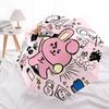 1pc BT21 Automatic Folding Umbrella - Compact 8-Rib Design, Durable Plastic & Iron, Perfect Gift for Friends & Family, Outdoor Umbrella, Fashionable A