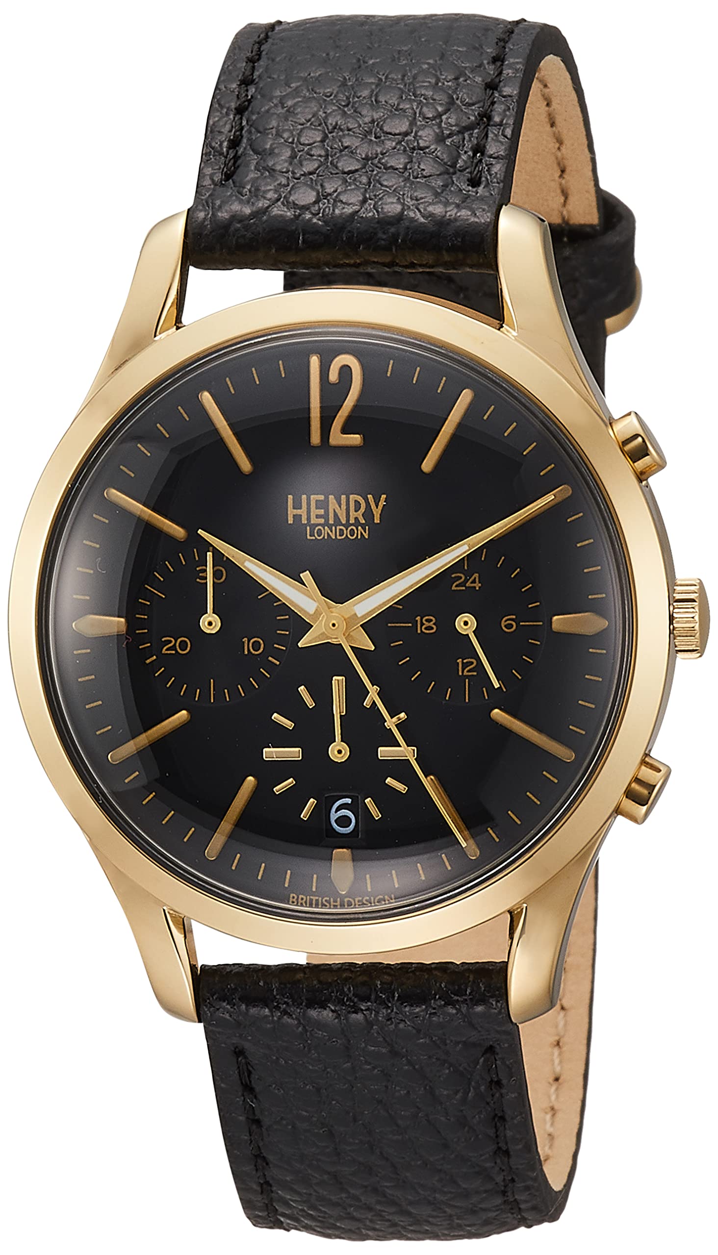 

Watch Henry London WESTMINSTER Black Dial Stainless Steel Windshield Quartz 39MM UK London Watch Blue [Henry London] HL39-CS-0438 білий