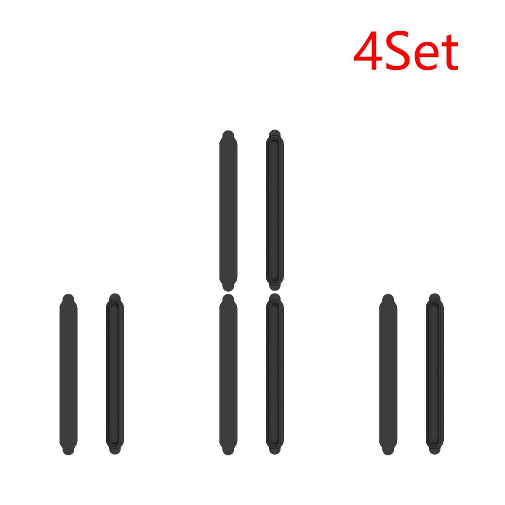 2pcs Dust Protector Decoration Strips Replacement Port Side Plate Dust Proof Pack Silicone Dust Plug for Switch 2 Game Accessory
