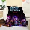 Gruppo di Ragazze Anime K-POP  Coperta Morbida Calda delle Quattro Stagioni  Copriletto Spesso a Maglia in Poliestere per Tutte le Stagioni per Letto, Campeggio, Viaggio  Regalo Perfetto