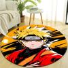 1pc NARUTO (4) Design Printed Area Round Carpet for Bedroom Living Room Home Decor Rugs Mat Non Slip Mat Rug for Bedside