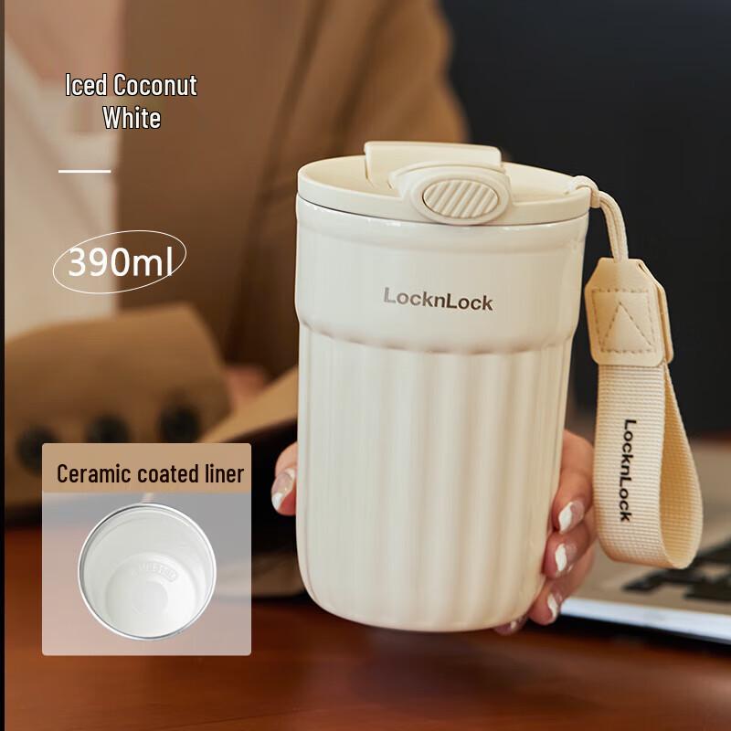LocknLock Ceramic Coated Thermal Coffee Mug