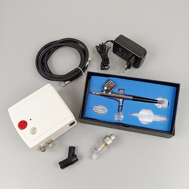 Mini Automatic Airbrush Kit for Model Painting, Nail Art & Tattoos