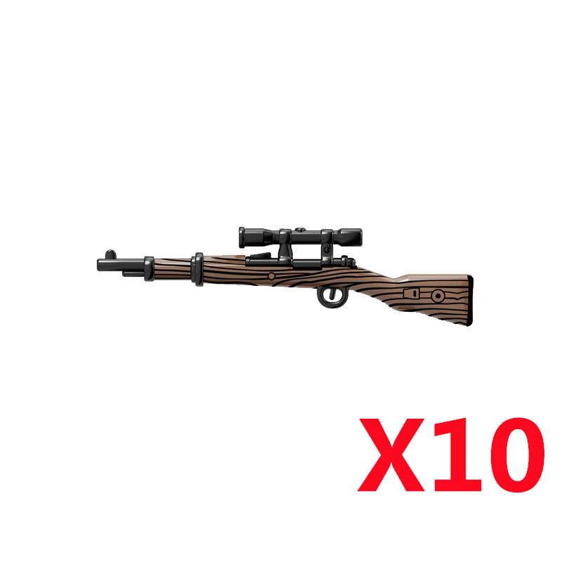 Military Soldier Figures Weapon Building Blocks Accessory Machine Guns Gatling Moxin Nagan Rocket Launcher Shield Toys Gift D124