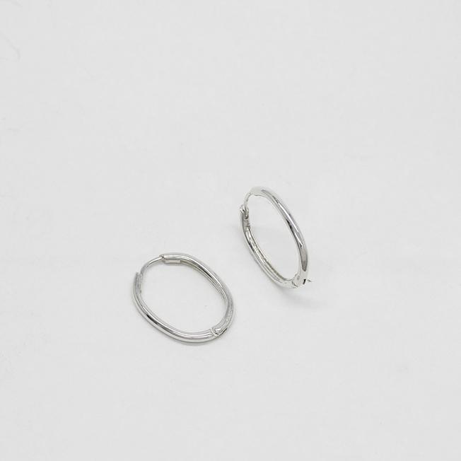 Custage Basic Oval Earrings