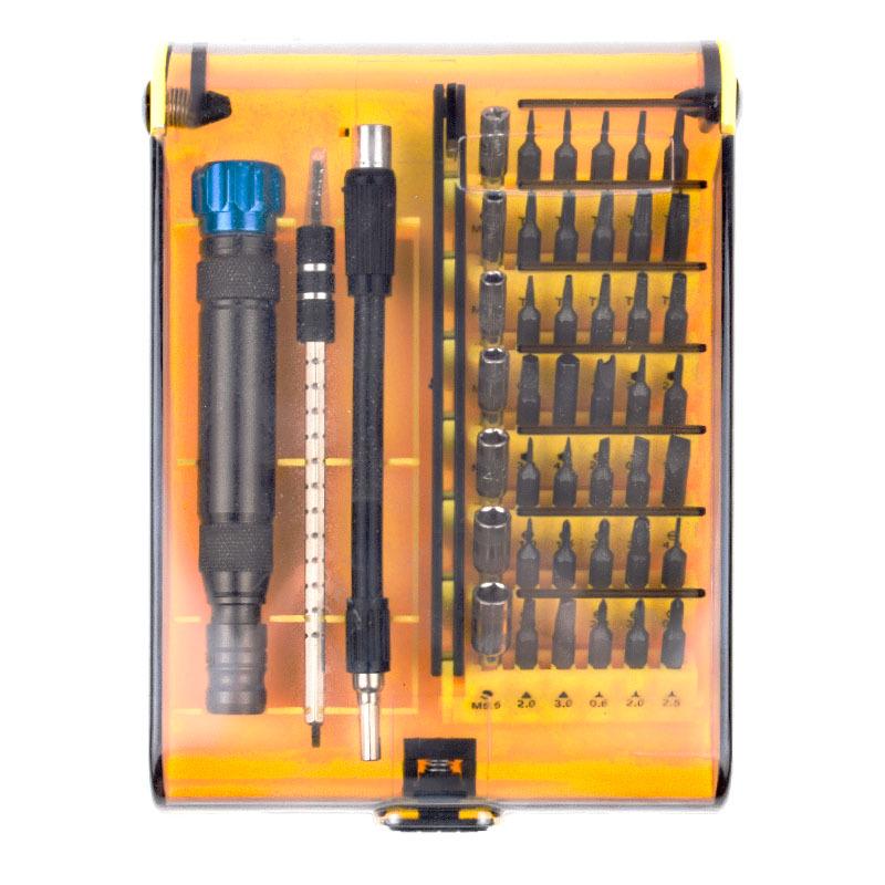 46-in-1 Magnetic CRV Phone Repair Tool Set with Multifunctional Screwdriver
