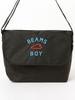 Beams Boy Manhattan Portage Canvas Bag MP1607-PL-S-3EMB-BMB Women's Black Free Size (13610184094)