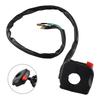 Direct Installation Motorcycle Accessories Motorcycle Handlebar Switch ABS Material Anti-corrosion Easy To Use