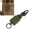 2 PCS Easy Pull Buckle Keychain Olecranon Buckle Stretchable Quick Release Buckle Key   for Bag Pants