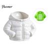 Stationery Holder Magnetic Puffer Jacket Pen Holder, Cute Desk Organizer for Office, Pencil Cup Novelty Pens Pencils Markers Small Item Storage Office