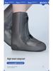 Children's and Men's Waterproof Non-slip Rain Boot Covers - Reusable, Wear-resistant Silicone for Cycling and Outdoor Use.