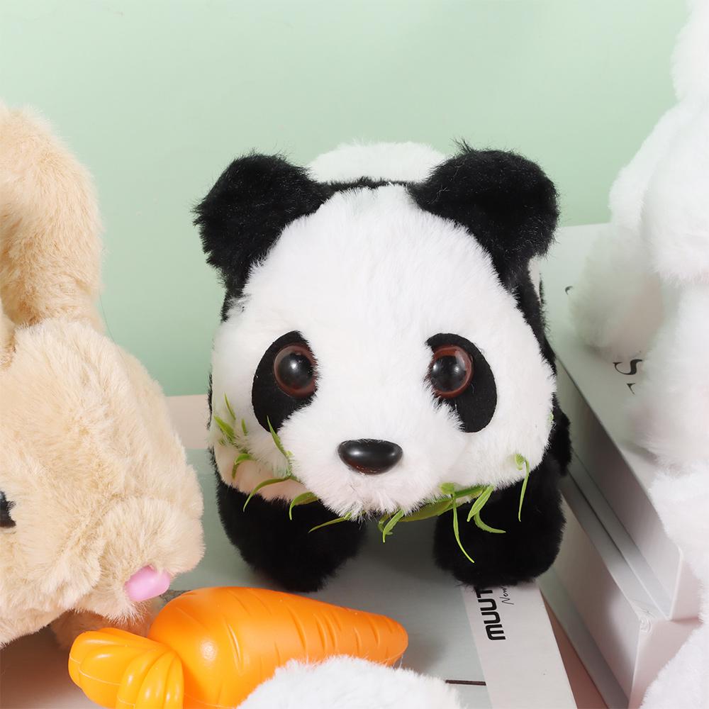 Interactive My Realistic Robot Puppy Walking Plush Robot Dog Creative Walking Dog Toy  for Chilren