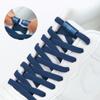 Man Women No Tie Shoelaces Semicircle Elastic Lazy Shoe Laces  Shoe Accessories