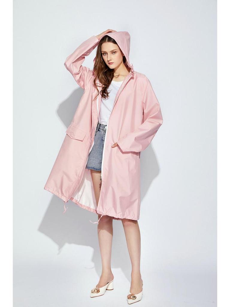 Japanese Style Lightweight Breathable Stormproof Raincoat Poncho for Export to Japan and Korea