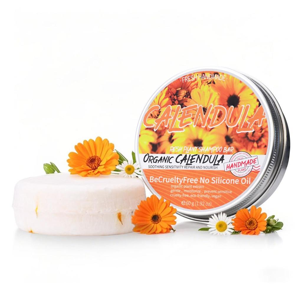 Ginger Anti-Dandruff Shampoo Soap - Refreshing Handmade Essential Oil Soap for Oil Control