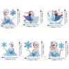 6Pcs Snow Princess Series Diamond Art Fridge Magnet Diamond Painting Refrigerator Magnet Diamond Painting Fridge Magnet for Adults Beginners
