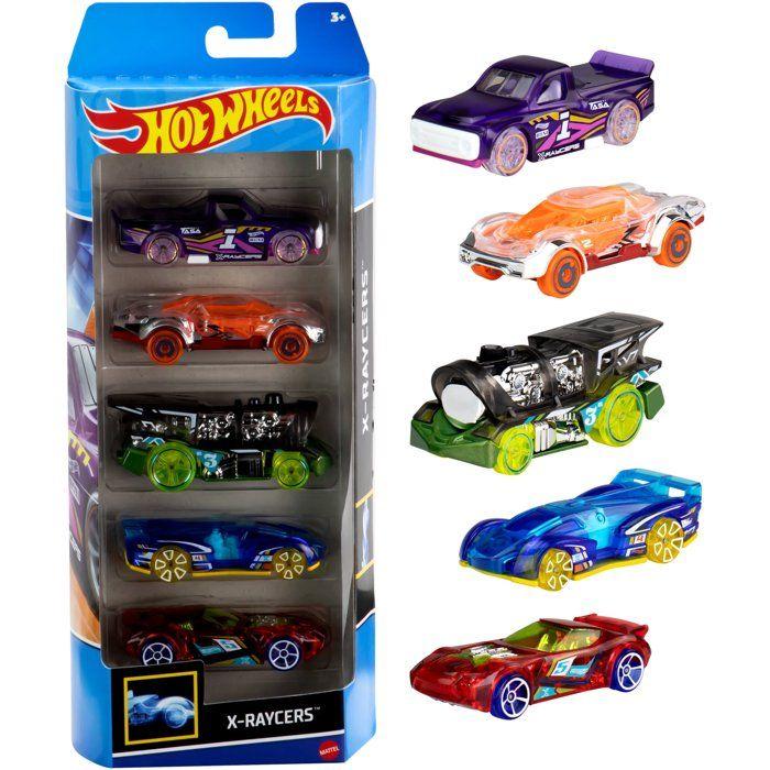 Caixa com 5 carros Hot Wheels - Modelo aleatório - 400+ modelos - 15 temáticas 1806
