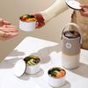 Sealed Stainless Steel Lunch Box 580/820ml Insulated Lunch Box Food Storage Container  for Home